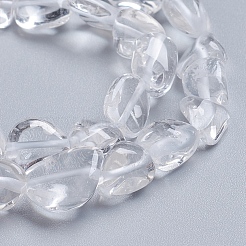 Natural Quartz Crystal Beads Strands&nbsp;X-G-G841-A12