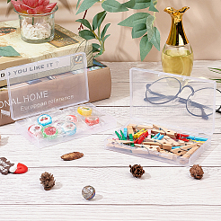 Polypropylene(PP) Storage Containers Box Case&nbsp;CON-WH0073-67