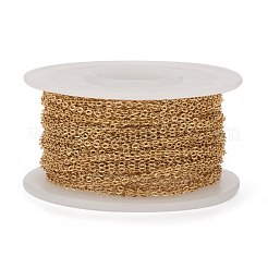 Ion Plating(IP) 304 Stainless Steel Cable Chains&nbsp;CHS-N002-02B-G