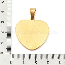 Ion Plating(IP) 304 Stainless Steel Pendants&nbsp;STAS-H182-11B-G