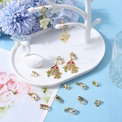 30Pcs 3 Styles 304 Stainless Steel Clip-on Earring Converters Findings&nbsp;STAS-SC0006-80