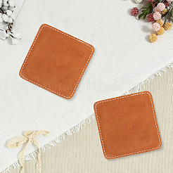 2Pcs Square Leather Golf Towels&nbsp;DIY-CL0001-40A