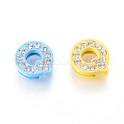 Alloy Letter Slide Beads&nbsp;ZP14-Q