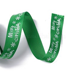 25 Yards Christmas Theme Printed Polyester Ribbon&nbsp;OCOR-C004-02A