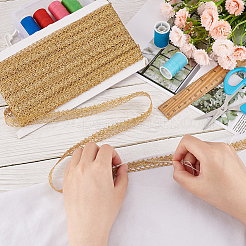 Filigree Corrugated Lace Ribbon&nbsp;OCOR-WH0080-66B-02