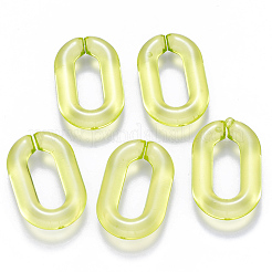 Transparent Acrylic Linking Rings&nbsp;LS-OACR-S036-006A-J05