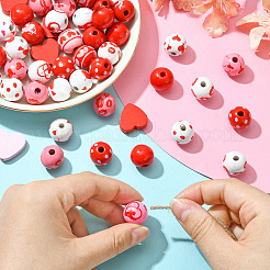 120pcs DIY Valentine's Day Pendant Decoration Making Kit&nbsp;DIY-CJ0002-28