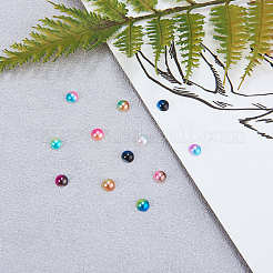 Acrylic Imitation Pearl Cabochons&nbsp;OACR-CJ0001-03