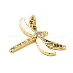 Rack Plating Brass Cubic Zirconia Pendants&nbsp;KK-Q803-03