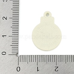 Christmas Theme Spray Painted Alloy Enamel Pendants&nbsp;ENAM-Z020-01I
