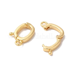 Brass Fold Over Clasps&nbsp;KK-H483-06A
