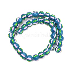 Baking Paint Glass Enamel Beads&nbsp;LAMP-R004-05H