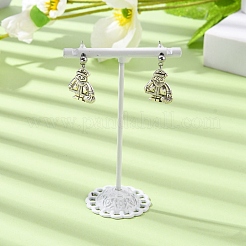 Non-Tarnish 304 Stainless Steel Stud Earring Findings&nbsp;X-STAS-E026-3