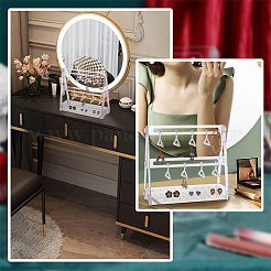 1 Set Transparent Acrylic Earring Display Stands&nbsp;EDIS-PH0001-24C