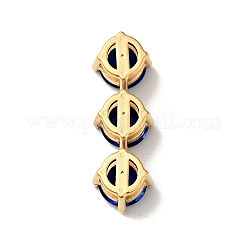 316 Surgical Stainless Steel Micro Pave Cubic Zirconia Slide Charms&nbsp;STAS-I195-01G