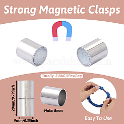 Brass Magnetic Clasps&nbsp;KK-TAC0002-16C