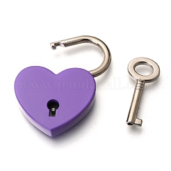 Alloy Padlock Mini Lock with Key&nbsp;AJEW-WH0171-19A