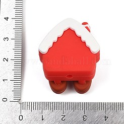 Christmas Silicone Beads&nbsp;SIL-K007-02F