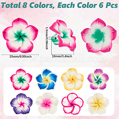 Handmade Polymer Clay Beads&nbsp;CLAY-SC0002-18C
