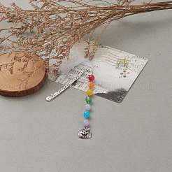 Tibetan Style Alloy Bookmarks for Halloween's Day&nbsp;AJEW-JK00165-05