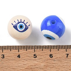 Printed Opaque Acylic Beads&nbsp;AC-CBAE004-06