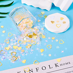 100G Plastic Sequins Beads&nbsp;PVC-TA0001-04A