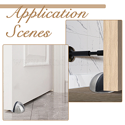 8Pcs Stainless Steel Door Stopper&nbsp;FIND-FH0017-84D
