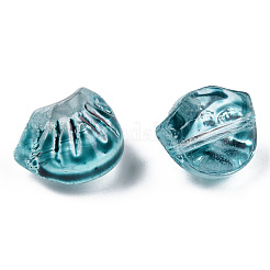 Transparent Spray Painted Glass Beads&nbsp;GLAA-N035-033-C01