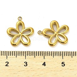 304 Stainless Steel Pendants&nbsp;STAS-L022-107G-03