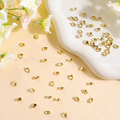 100Pcs Brass Snap on Bails&nbsp;KK-BBC0014-76G