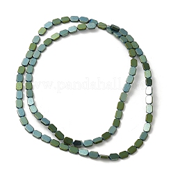 Electroplated Synthetic Non-Magnetic Hematite Beads Strands&nbsp;G-E610-A01-GR
