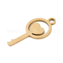 304 Stainless Steel Pendants&nbsp;STAS-I325-135G
