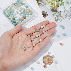 2 Strands Natural Flower Amazonite Beads Strands&nbsp;G-NB0004-46