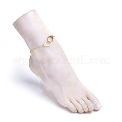 Freedom Handcuff Anklets&nbsp;AJEW-AN00284-01