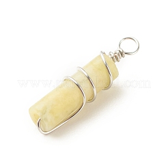 Natural TaiWan Jade Pendants&nbsp;PALLOY-JF01575-09