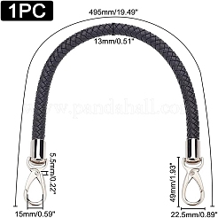 PU Imitation Leather Braided Bag Handle&nbsp;FIND-WR0011-13