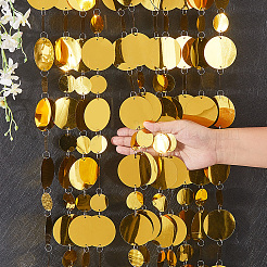 20Pcs PVC Sequin Round Beaded Curtain&nbsp;AJEW-CN0006-55C