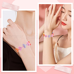 70Pcs 7 Styles AB Color Plated Acrylic Beads&nbsp;PACR-PA0001-08