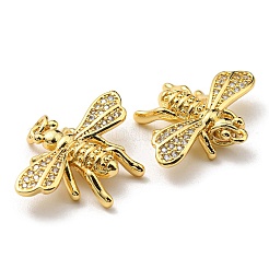 Brass with Cubic Zirconia Pendants&nbsp;KK-K341-21G