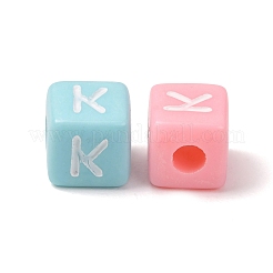 Opaque Acrylic European Beads&nbsp;AC-CBA7A73-01K