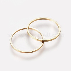 Brass Linking Rings&nbsp;LS-X-EC18716MM-G-A