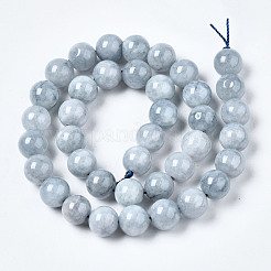 Dyed Natural Quartz Round Bead Strands&nbsp;G-R173-10mm-03