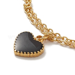 PVD Vacuum Plating 304 Stainless Steel Cable Chains Multi-strand Anklet&nbsp;AJEW-A036-07G