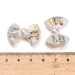Textured Opaque Acrylic Beads&nbsp;AC-CBA36B6-09D