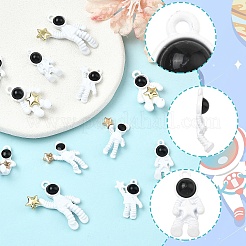 6Pcs 6 Styles Spray Painted Alloy Pendants&nbsp;FIND-YW0010-65