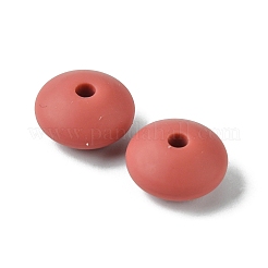 Rondelle Food Grade Eco-Friendly Silicone Focal Beads&nbsp;SIL-F003-07B