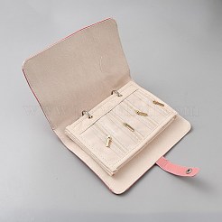 Polyester PU Leather Loose-leaf Jewelry Storage Book&nbsp;FIND-WH20019-269