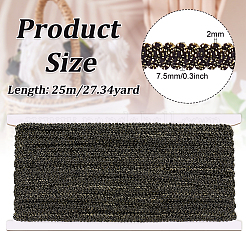 25M Polyester Centipede Ribbon&nbsp;OCOR-WH0078-94C