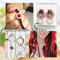 Donut Wooden Linking Rings&nbsp;WOOD-NB0002-11