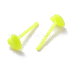 Eco-Friendly Plastic Stud Earrings&nbsp;EJEW-H120-03D-01